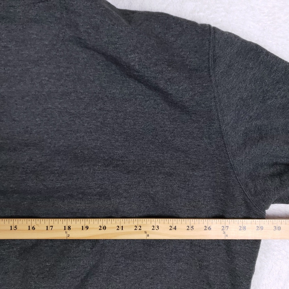 Carhartt Hoodie Mens 2XL Loose Fit K121 Pullover Carbon Gray Workwear Sweatshirt - Picture 9 of 10